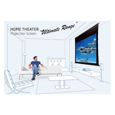 Sapphire AV SETC240WSF-AWOVEN projection screen 2.69 m (106") 16:9