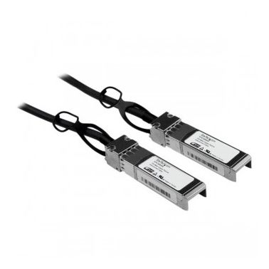 StarTech.com Cisco SFP-H10GB-CU5M Compatible SFP+ 10-Gigabit Ethernet (10GbE) Passive Direct-Attach Twinax Cable - 5 m (16.4 ft)