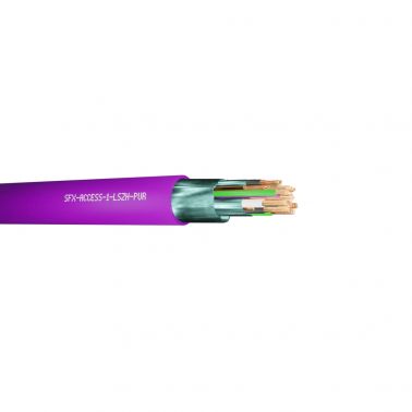 Securi-Flex SFX/ACCESS-1-LSZH-D-PUR-100 networking cable Purple 100 m