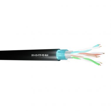 Securi-Flex SFX/C5-FTP-PE-BLK-305 networking cable Black 305 m Cat5 F/FTP (FFTP)