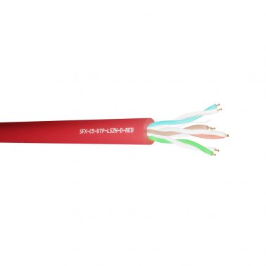 Securi-Flex SFX/C5-UTP-LSZH-D-RED-305 networking cable 305 m Cat5 U/UTP (UTP)