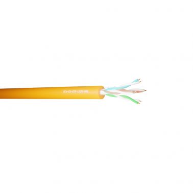 Securi-Flex SFX/C5-UTP-LSZH-ORG-305 networking cable Yellow 305 m Cat5 U/UTP (UTP)