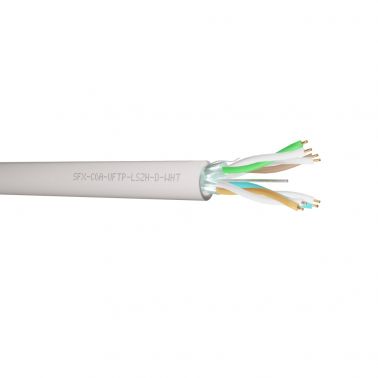 Securi-Flex SFX/C6A-UFTP-LSZH-D-WHT-305 networking cable White 305 m Cat6a U/FTP (STP)