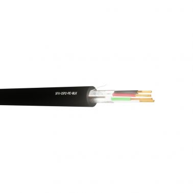 Securi-Flex SFX/ISP2-PE-BLK-100 audio cable 100 m Black