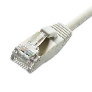 Cablenet 0.25m Cat6a RJ45 White U/FTP LSOH 30AWG Slim Snagless Booted Patch Lea