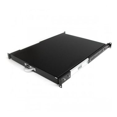 StarTech.com 22in Black Deep Sliding Server Rack Cabinet Shelf