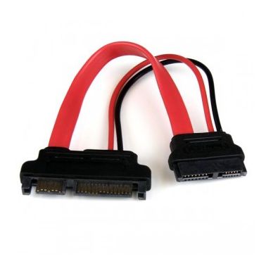 StarTech.com 6in Slimline SATA to SATA Adapter with Power - F/M