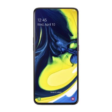 Samsung Galaxy A80 17 cm (6.7") 8 GB 128 GB Dual SIM 4G USB Type-C Black Android 9.0 3700 mAh