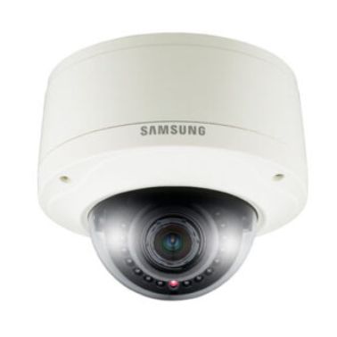 Wisenet H.264/MJPEG 1080p TDN V/R EXT DOME + 3-8.5mm V/FOCAL + SD SLOT 12vDC/24vAC - Approx 1-3 working day