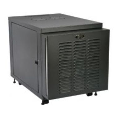 Tripp Lite 12U SmartRack Industrial Floor Standard-Depth Rack Enclosure Cabinet includes doors and side panels