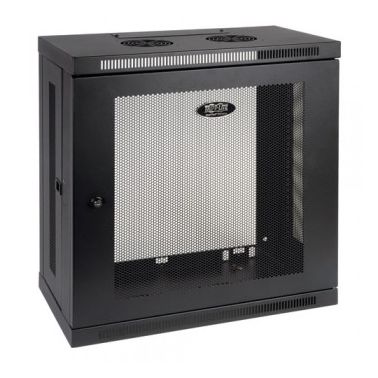 Tripp Lite 12U Wall-Mount Server Rack Enclosure Cabinet, Low Profile and Patch-Depth