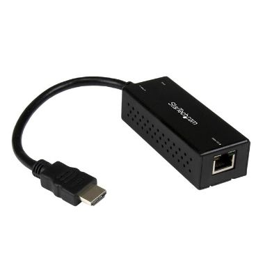 StarTech.com Compact HDBaseT Transmitter - HDMI over CAT5 - USB Powered - Up to 4K