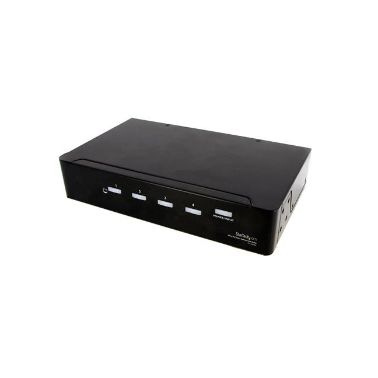 StarTech.com 4 Port DVI Video Splitter with Audio