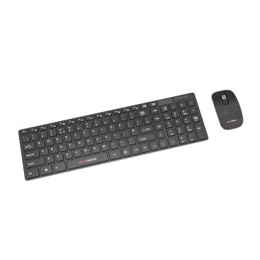 STANDIVARIUS ST354120 keyboard Mouse included Universal RF Wireless QWERTY Black