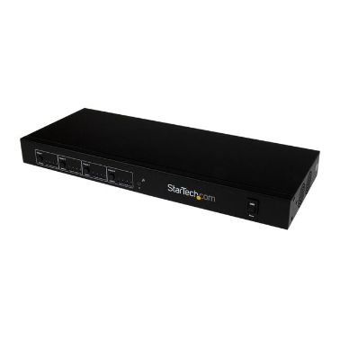 StarTech.com 4x4 HDMI Matrix Switcher and HDMI over HDBaseT CAT5 Extender - 230ft (70m) - 1080p