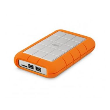 LaCie Rugged Triple external hard drive 1000 GB Orange,White