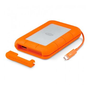 LaCie Rugged RAID external hard drive 4000 GB Orange,Silver