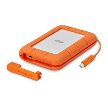 LaCie Rugged Thunderbolt USB-C external hard drive 4000 GB Orange