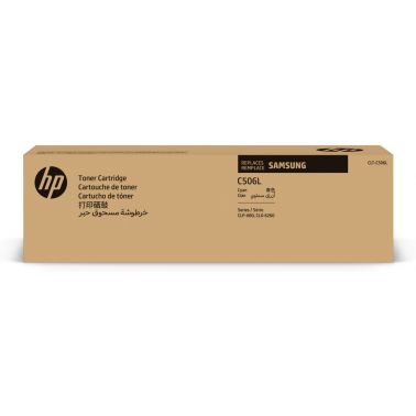 HP SU038A/CLT-C506L Toner cartridge cyan, 3.5K pages ISO/IEC 19798 for Samsung CLP-680