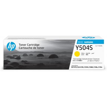 HP SU502A/CLT-Y504S Toner cartridge yellow, 1.8K pages ISO/IEC 19798 for Samsung CLP 415