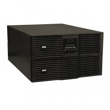 Tripp Lite SmartOnline 208/240, 230V 8kVA 7.2kW Double-Conversion UPS, 6U Rack/Tower, Extended Run, Network Card Options, USB, DB9, Bypass Switch, C19 outlets
