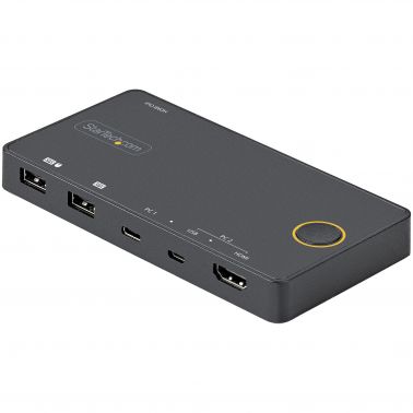 Startech.Com 2 Port Hybrid Usb-A + Hdmi & Usb-C Kvm Switch