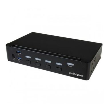 StarTech.com 4-Port DisplayPort KVM Switch - USB 3.0 - 4K 30Hz