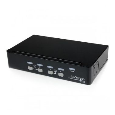 StarTech.com 4 Port Professional VGA USB KVM Switch with Hub