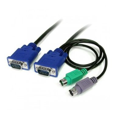 StarTech.com 6 ft 3-in-1 Ultra Thin PS/2 KVM Cable