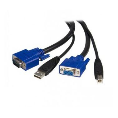 StarTech.com 15 ft 2-in-1 Universal USB KVM Cable