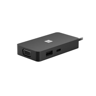 Microsoft USB-C Travel Hub Black USB graphics adapter