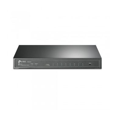 TP-LINK T1500G-8T network switch Managed L2/L3/L4 Gigabit Ethernet (10/100/1000) Black Power over Ethernet (PoE)