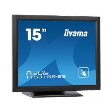 iiyama ProLite T1531SR-B5 touch screen monitor 38.1 cm (15") 1024 x 768 pixels Black