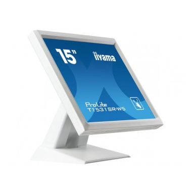 iiyama ProLite T1531SR-W5 touch screen monitor 38.1 cm (15") 1024 x 768 pixels White