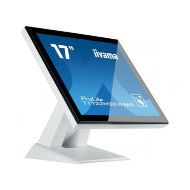 iiyama ProLite T1732MSC-W5AG touch screen monitor 43.2 cm (17") 1280 x 1024 pixels White Multi-touch