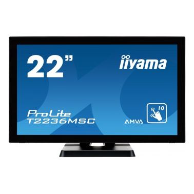 iiyama ProLite T2236MSC-B2 touch screen monitor 54.6 cm (21.5") 1920 x 1080 pixels Multi-touch