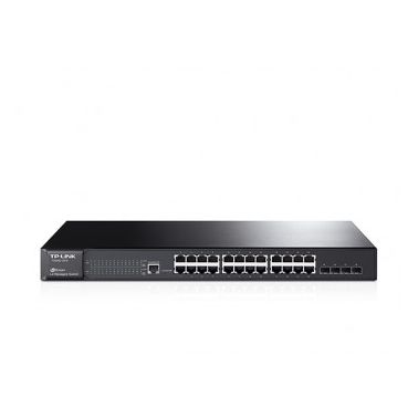 TP-LINK T2600G-28TS network switch Managed L2 Gigabit Ethernet (10/100/1000) Black