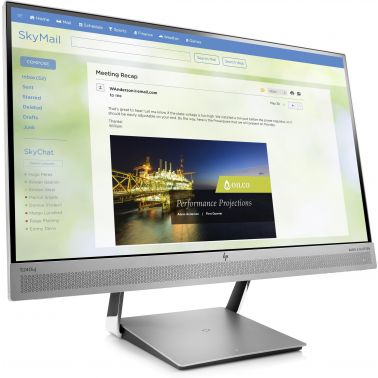 HP EliteDisplay S240uj computer monitor 60.5 cm (23.8") 2560 x 1440 pixels Quad HD LED Black, Silver