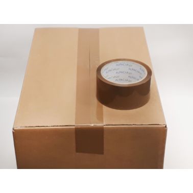 AP Box 36 Buff BOPP Tape 48mm  132m  35mu TBB4813235