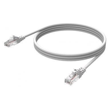 Vision Cat6 UTP, 0.5m networking cable White U/UTP (UTP)