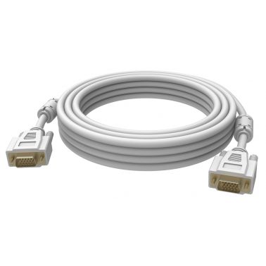 Vision 2x VGA 15-pin D-Sub, 20m VGA cable VGA (D-Sub) White