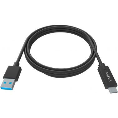 Vision TC 2MUSBCA/BL USB cable 2 m USB 3.2 Gen 1 (3.1 Gen 1) USB A USB C Black