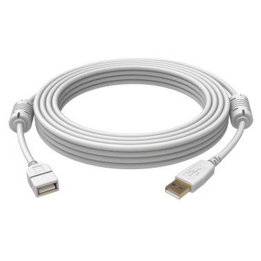 Vision USB 2.0, 2m USB cable USB A White