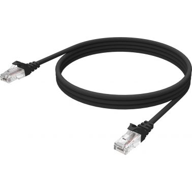 Vision TC-3MCAT6-BL networking cable Black 3 m Cat6 U/UTP (UTP)