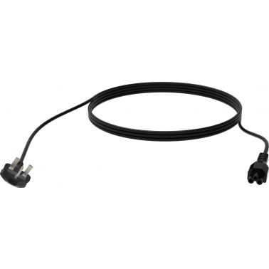 Vision TC 3MUKCVLF/BL power cable Black 3 m BS 1363 IEC C5