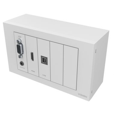 Vision TC3-PK+PK5MCABLES outlet box White