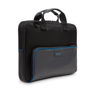 Targus TED016GL notebook case 33.8 cm (13.3") Briefcase Black,Grey