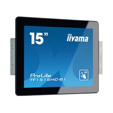 iiyama ProLite TF1515MC-B1 touch screen monitor 38.1 cm (15") 1024 x 768 pixels Black Multi-touch