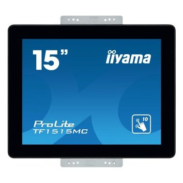 iiyama ProLite TF1515MC-B2 touch screen monitor 38.1 cm (15") 1024 x 768 pixels Black Multi-touch