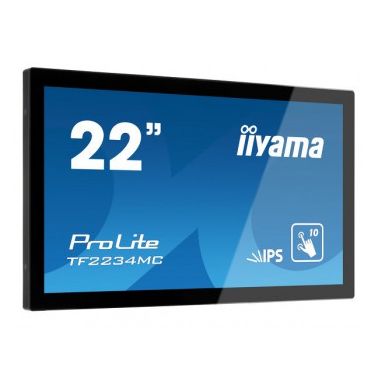 iiyama ProLite TF2234MC-B6X touch screen monitor 54.6 cm (21.5") 1920 x 1080 pixels Black Multi-touch Multi-user